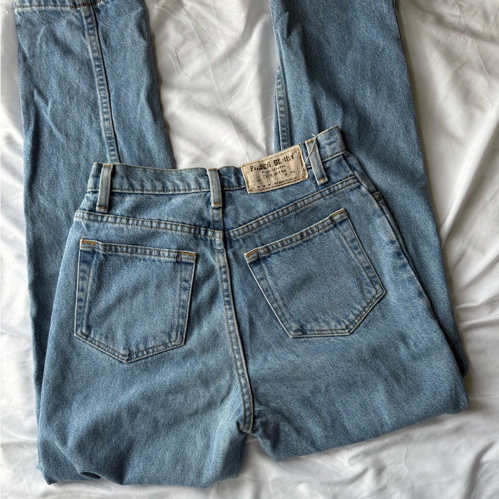 Faded Glory • High-Waisted Straight Jeans